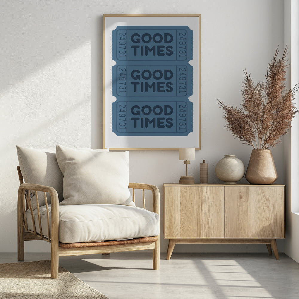 Blauwe Goede Tijden | Poster