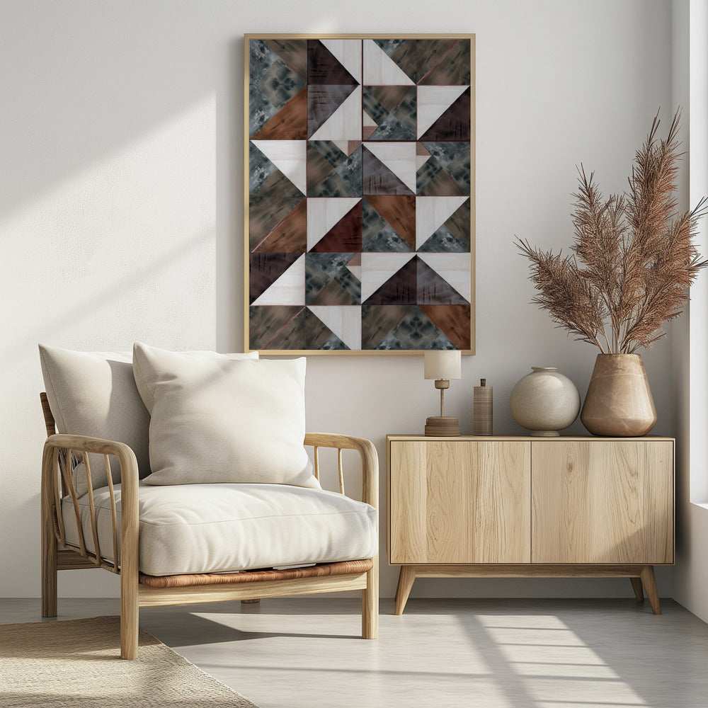 Sepia Inlay 1 | Poster