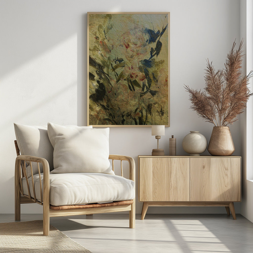 Vintage bloemen | Poster