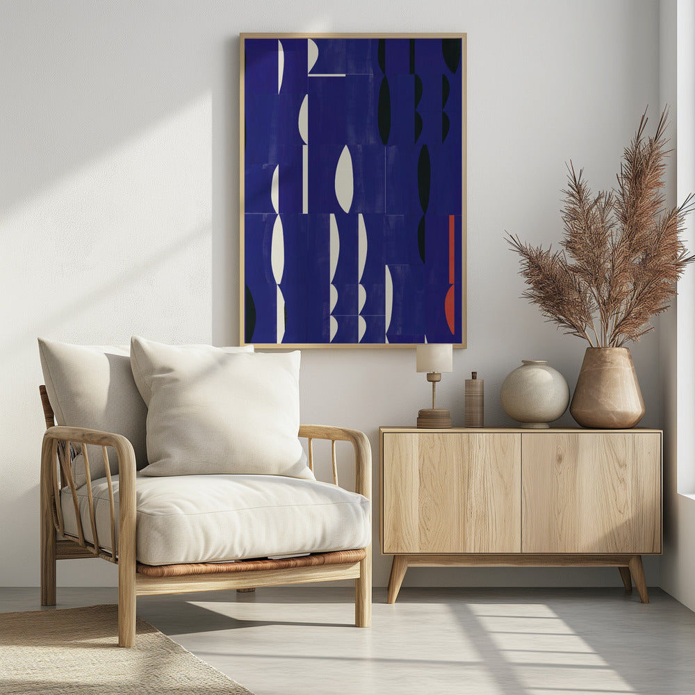 Harmonie van geometrische abstractie | Poster