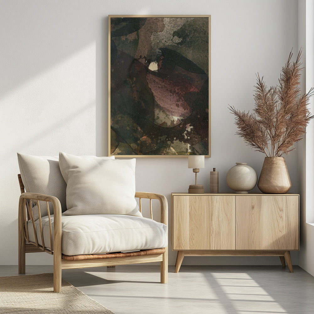 Earthy Tones With Layered Textures | Poster