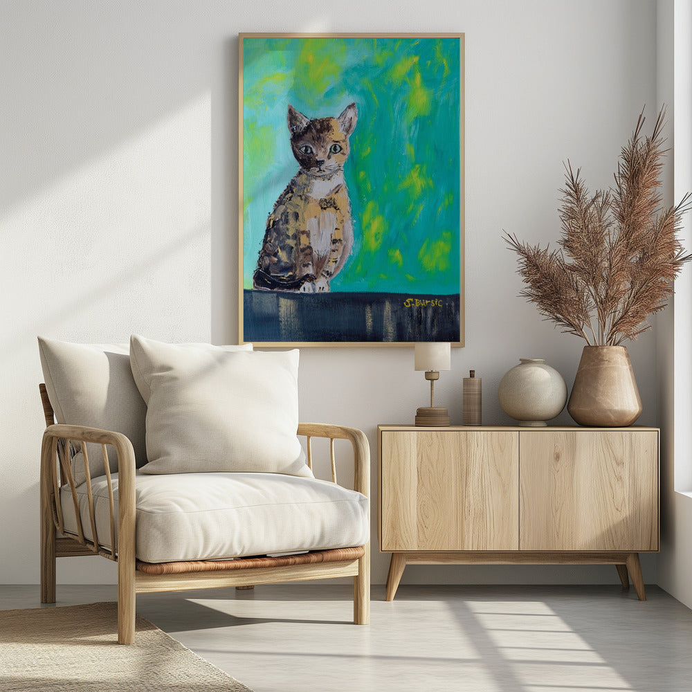 Kitten Waiting | Poster