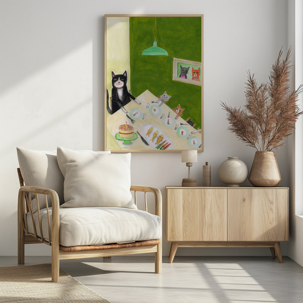 Family of cats | Poster
