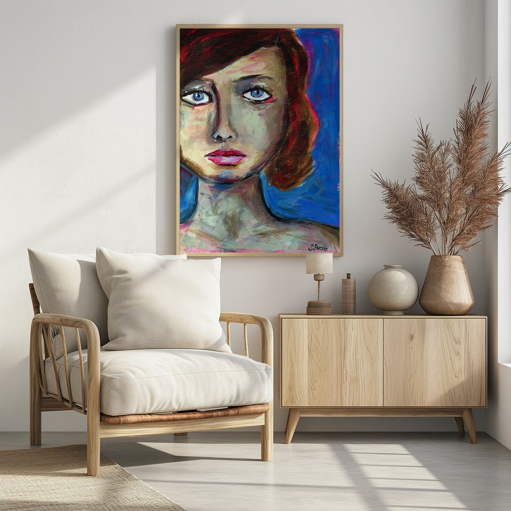 Blauwe Ogen | Poster