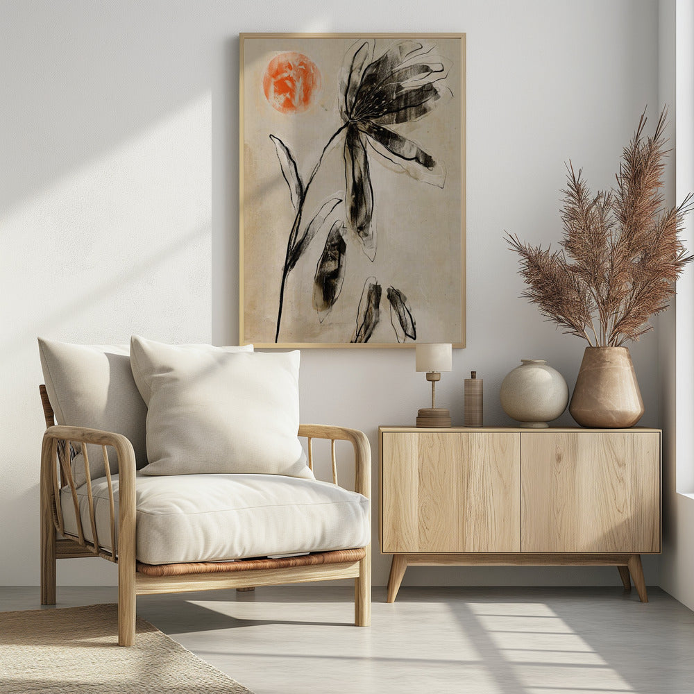 Schaduwrijke Bloei | Poster