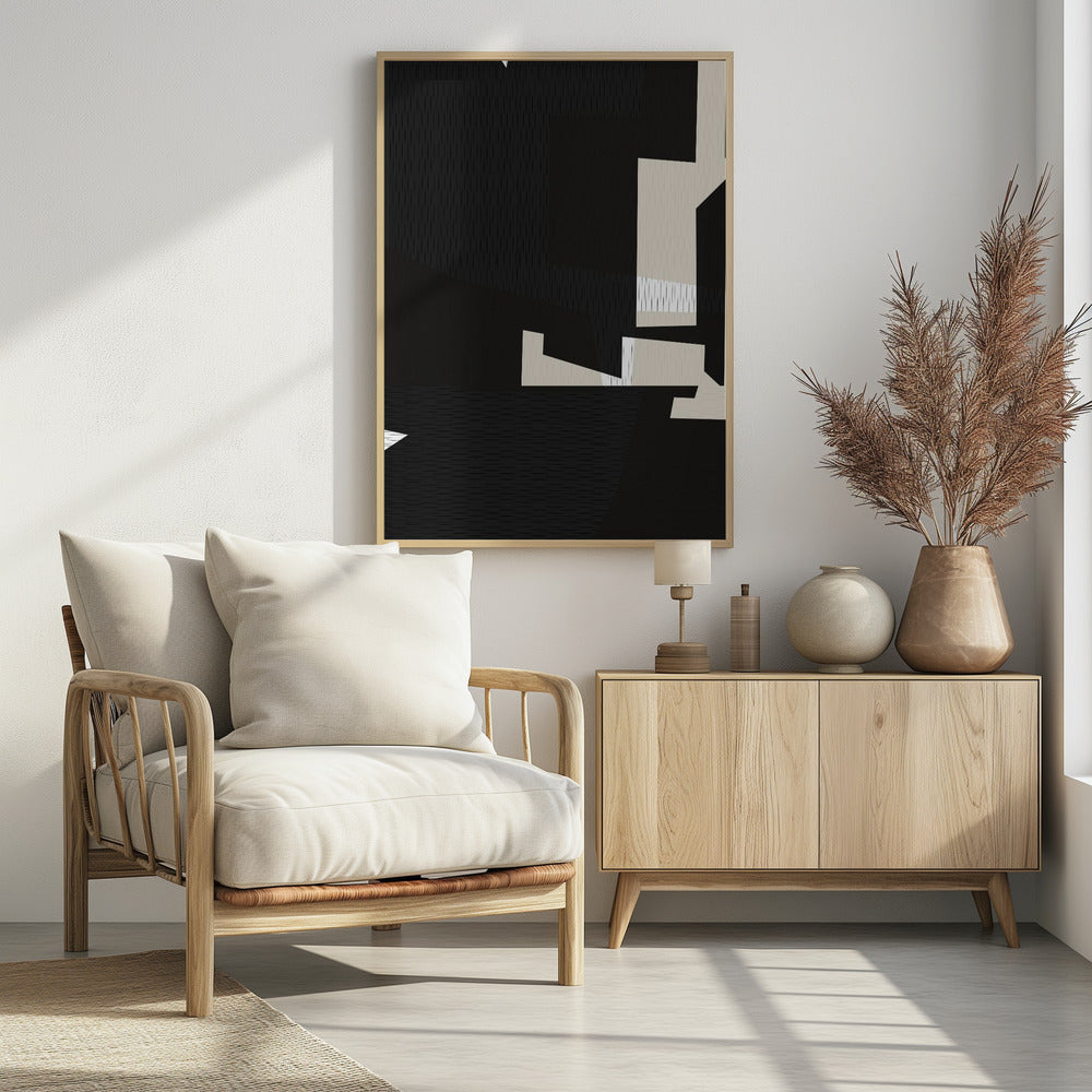 Minimalistisch Geweven Textiel 2 | Poster