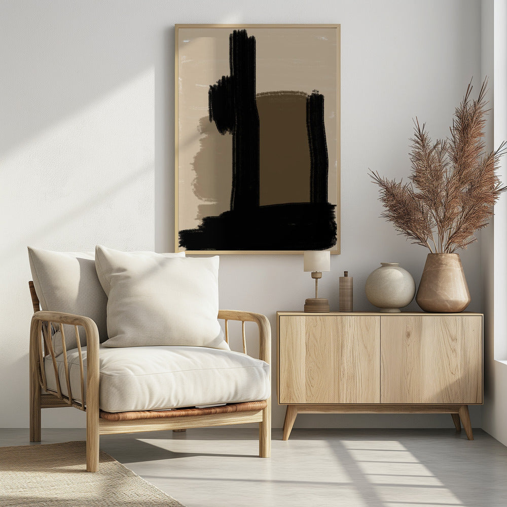Schaduwen en aarde | Poster