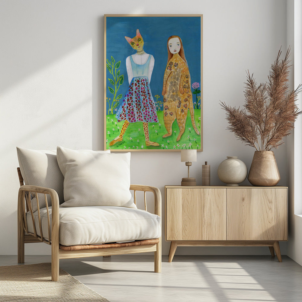 Switched Heads - Cat Lovers | Poster