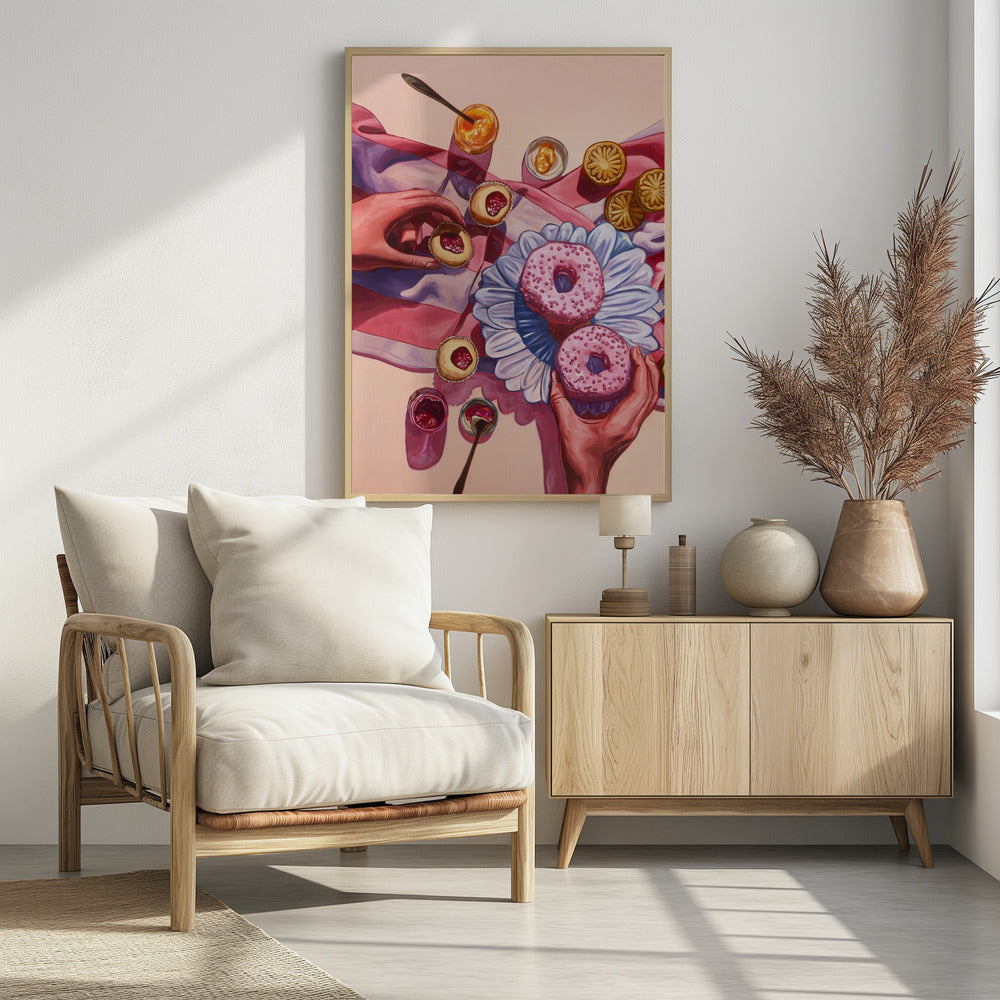 Op woensdag eten wij roze | Poster
