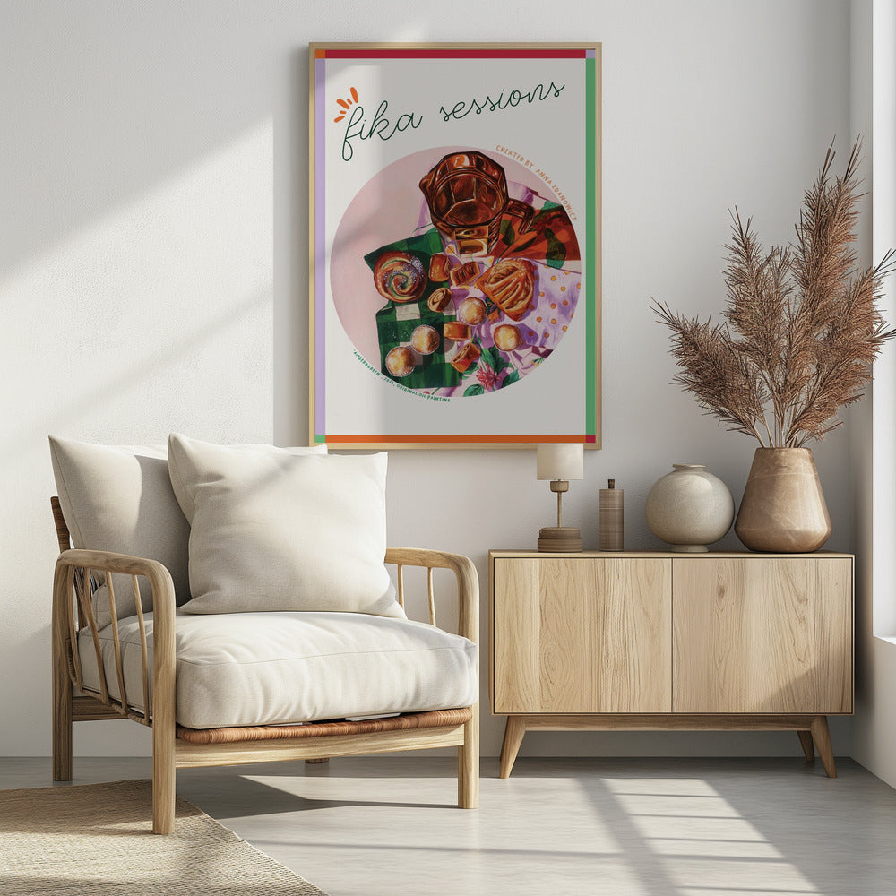 Amber en Groen | Poster