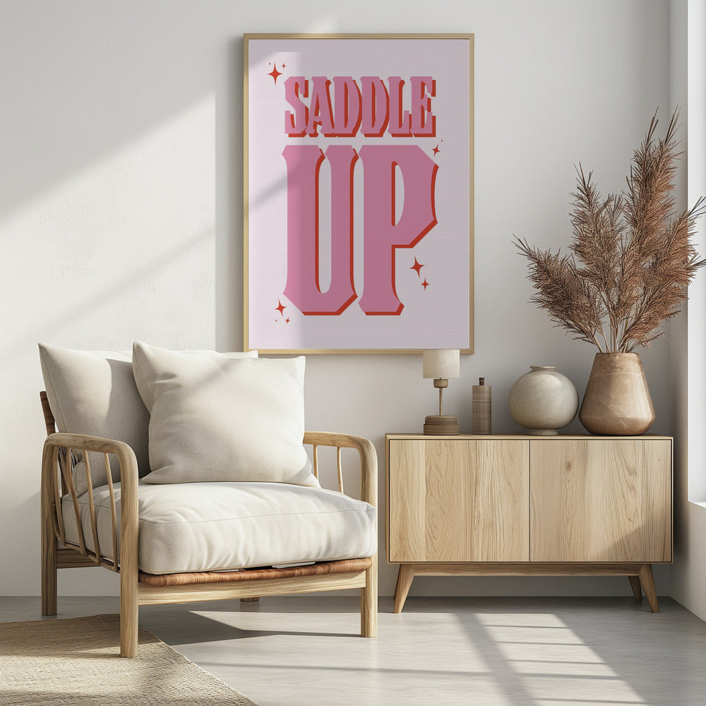 Zadel op | Poster