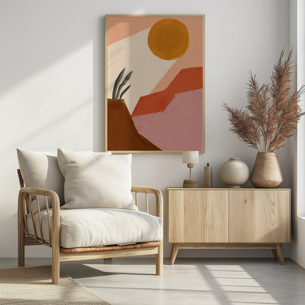 Woestijnzonlicht | Poster