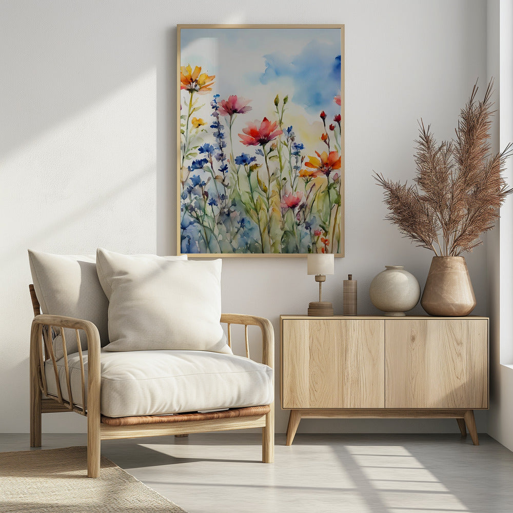 Wilde bloemen | Poster