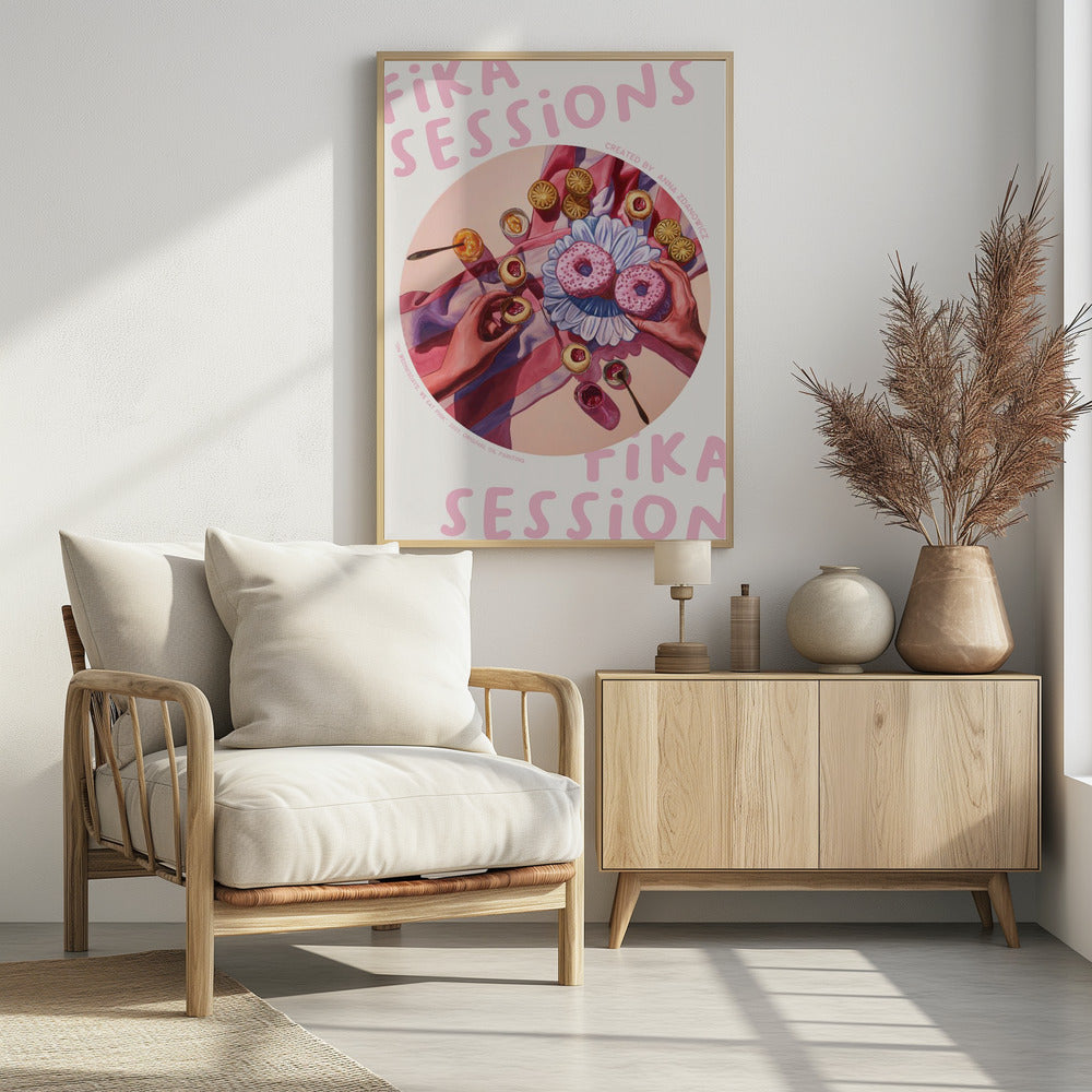 Op woensdag eten wij roze | Poster