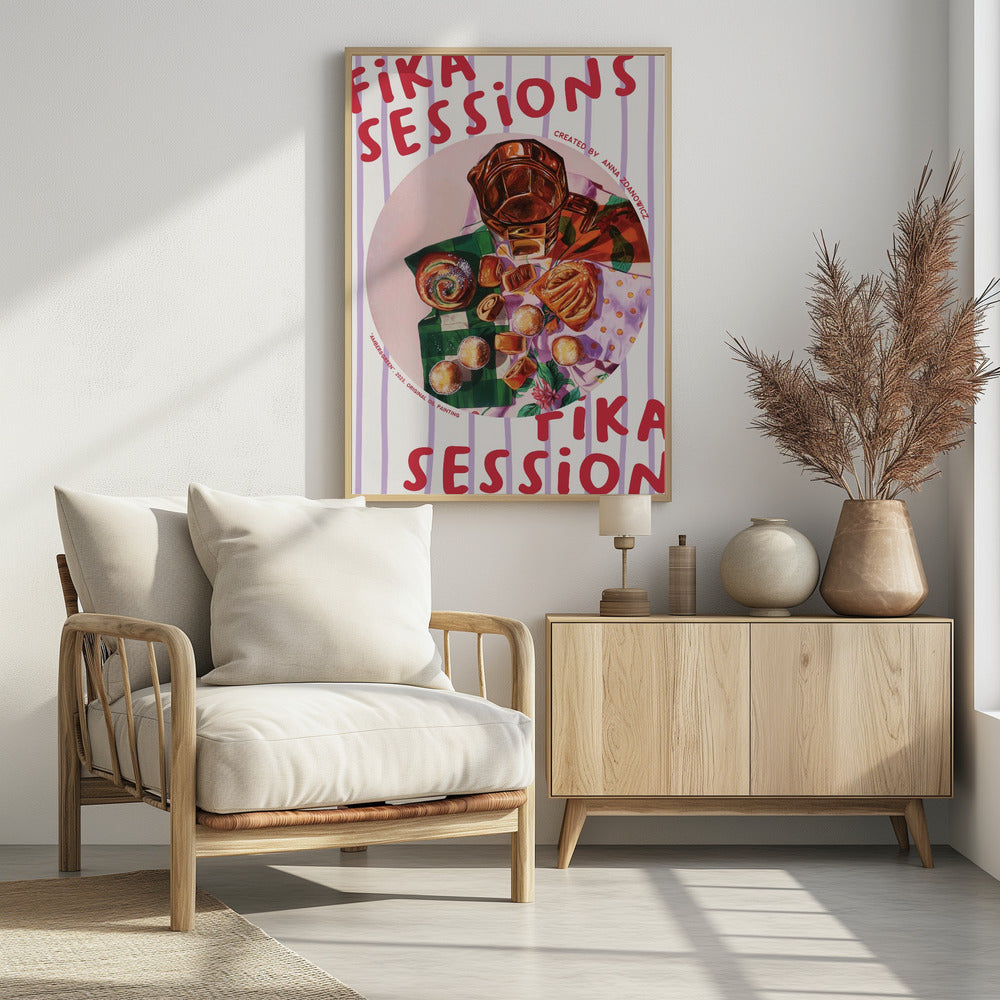 Amber en Groen | Poster