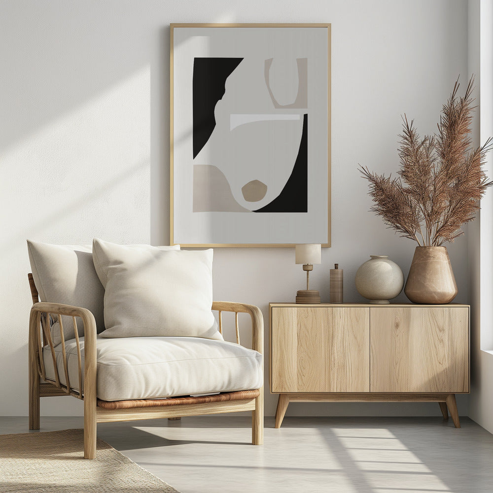 Abstracte vormen 1 | Poster
