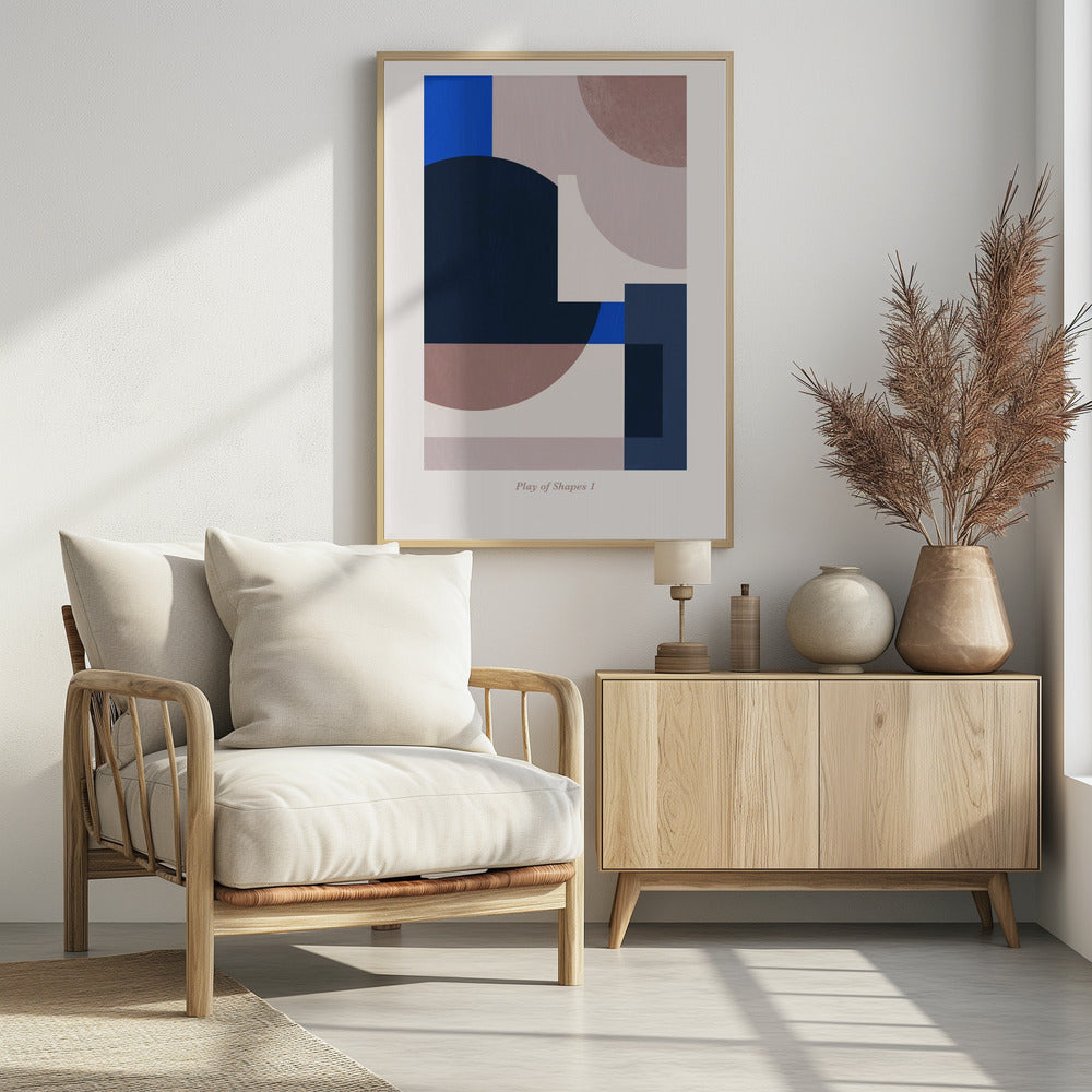 Play of Shapes 1 | Poster