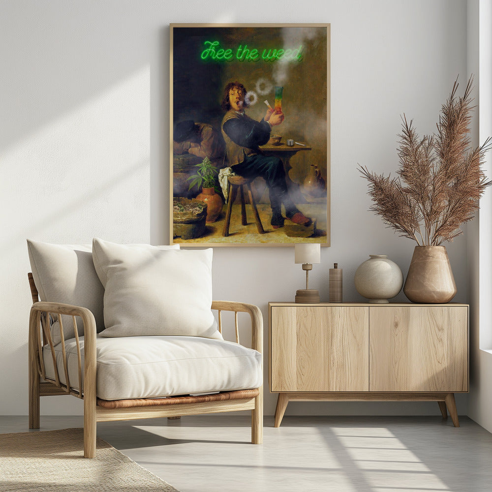 Bevrijd het onkruid | Poster