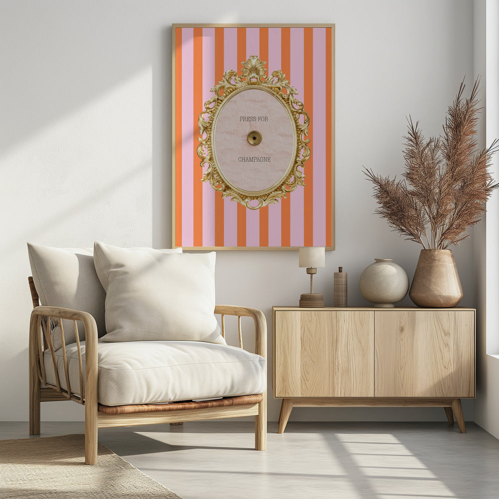 Champagnerozekoranje Verhouding2x3 | Poster