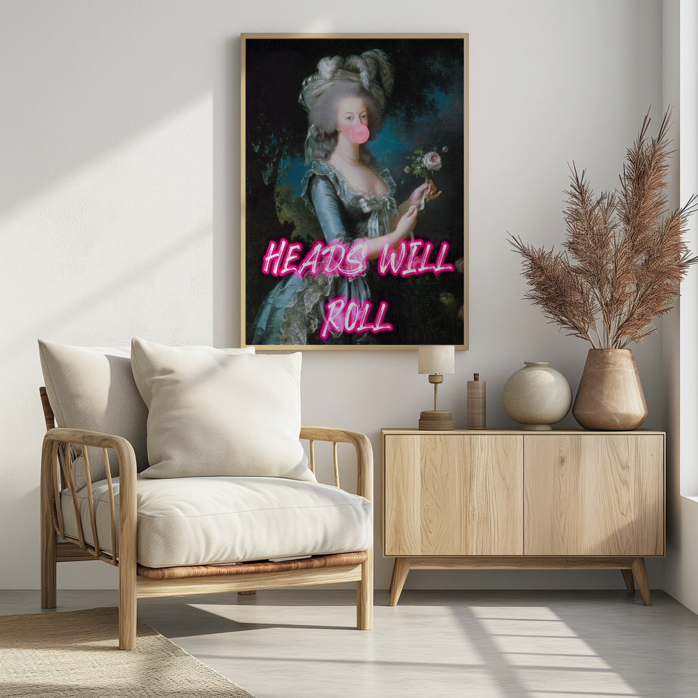 Hoofden zullen rollenbg Ratio 2x3 | Poster