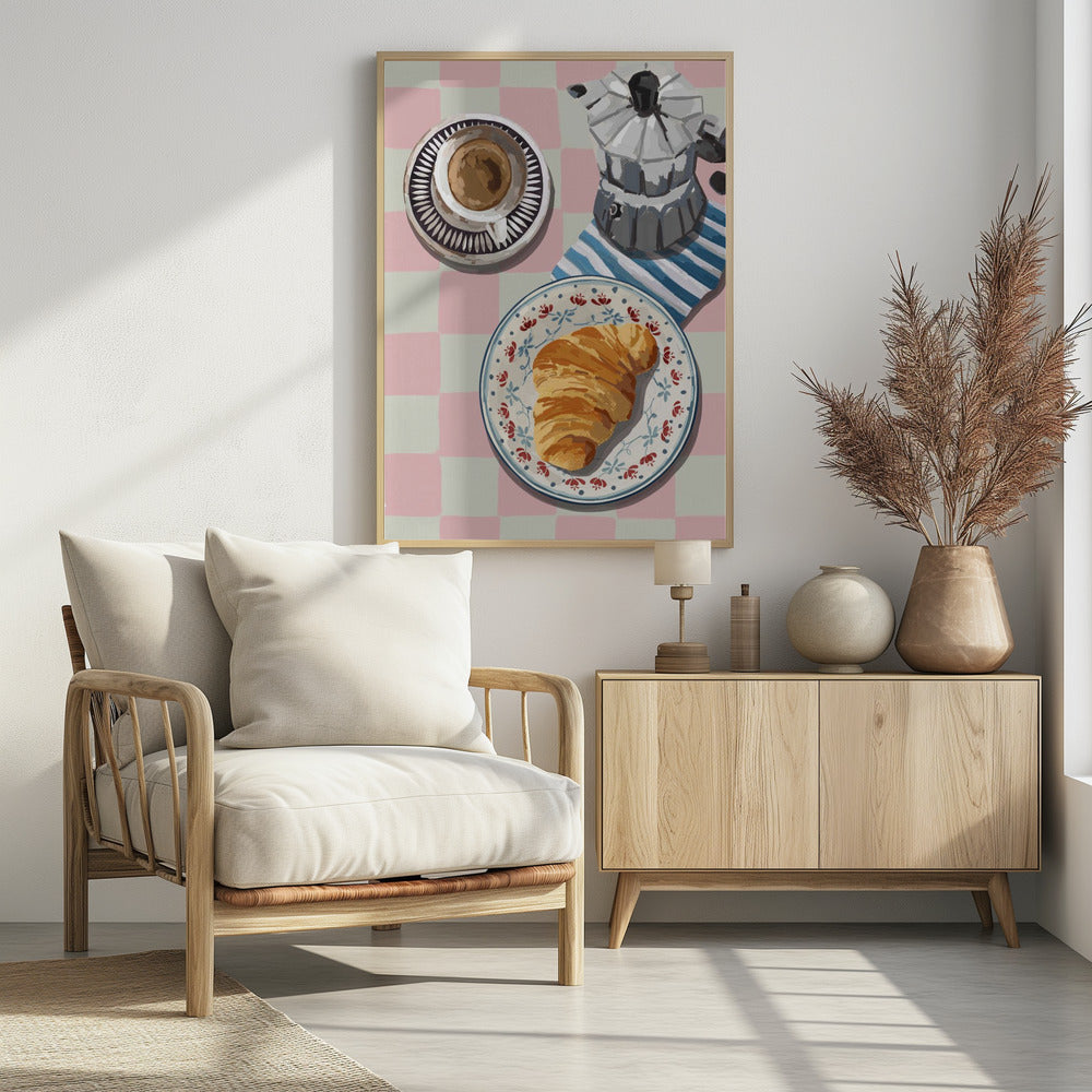Frans ontbijt Ratio 2x3 | Poster