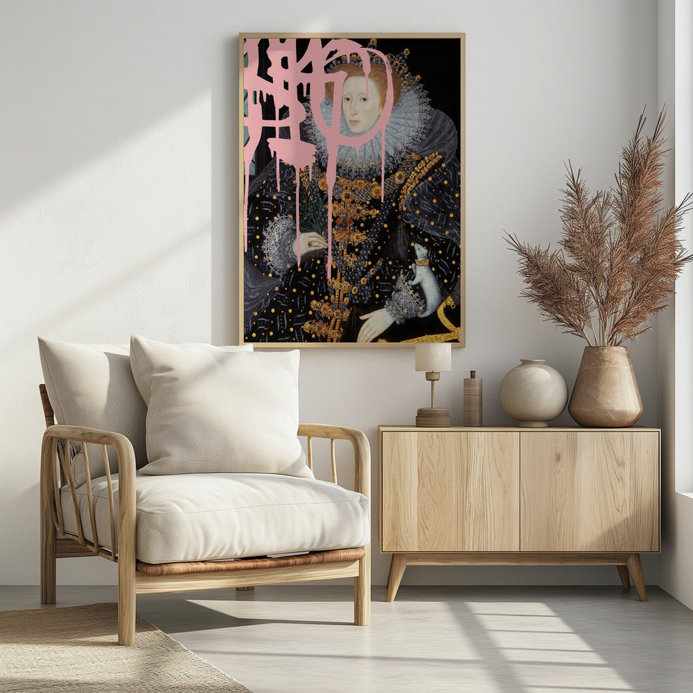Elizabethpaintpink Ratio2x3 | Poster