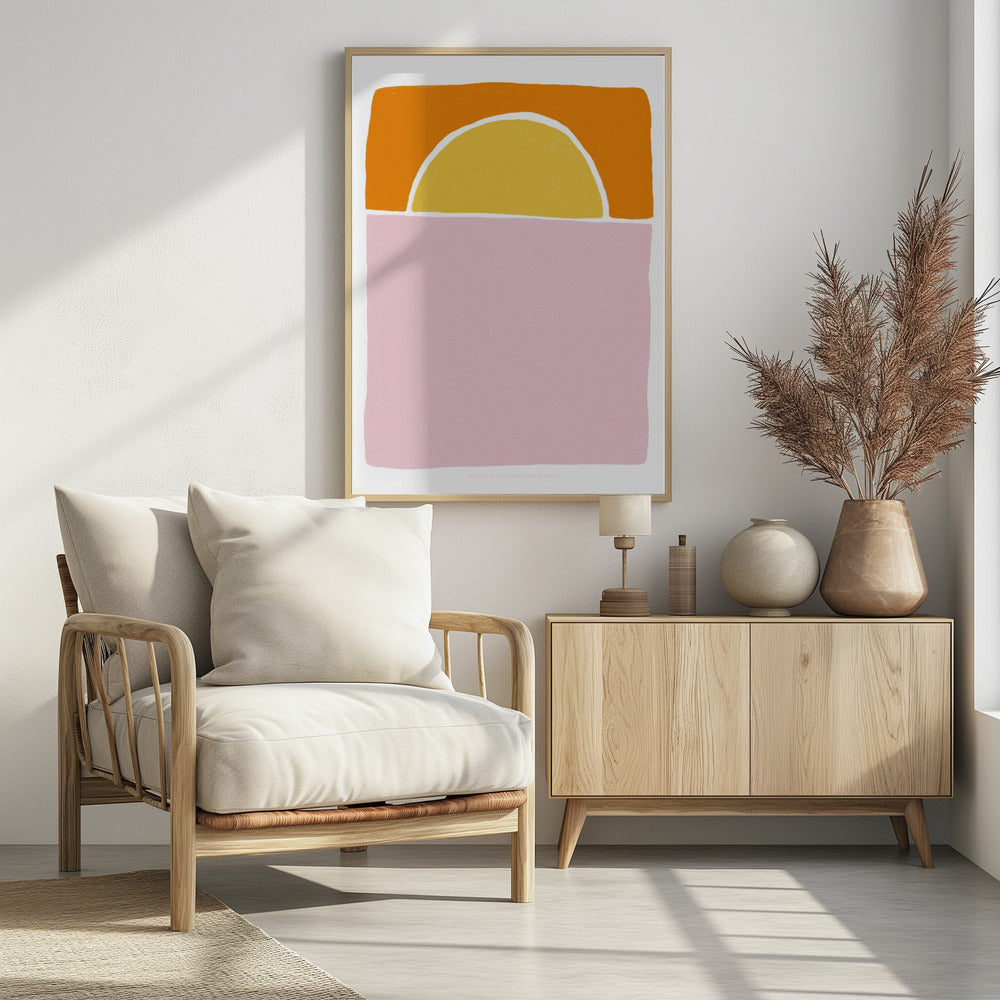 Pandc Zonsondergang Kopie | Poster