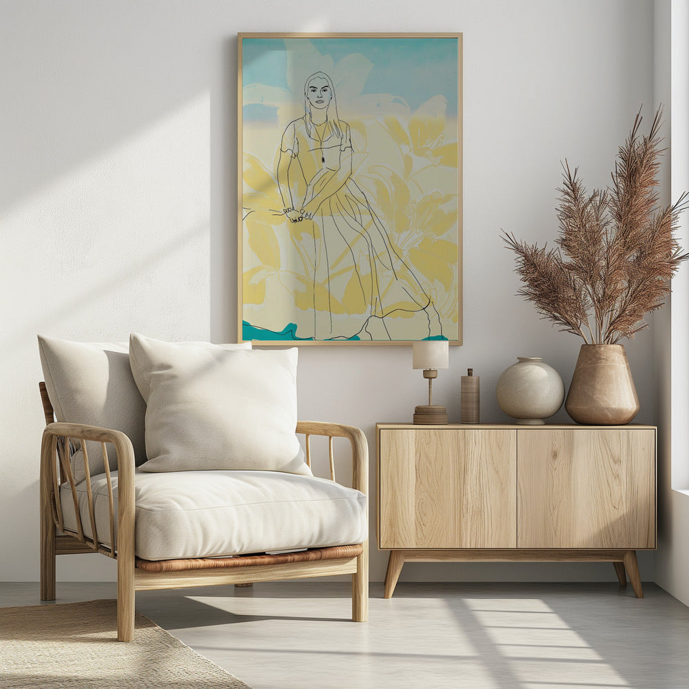De wilde bloemen van Avalon #3 | Poster
