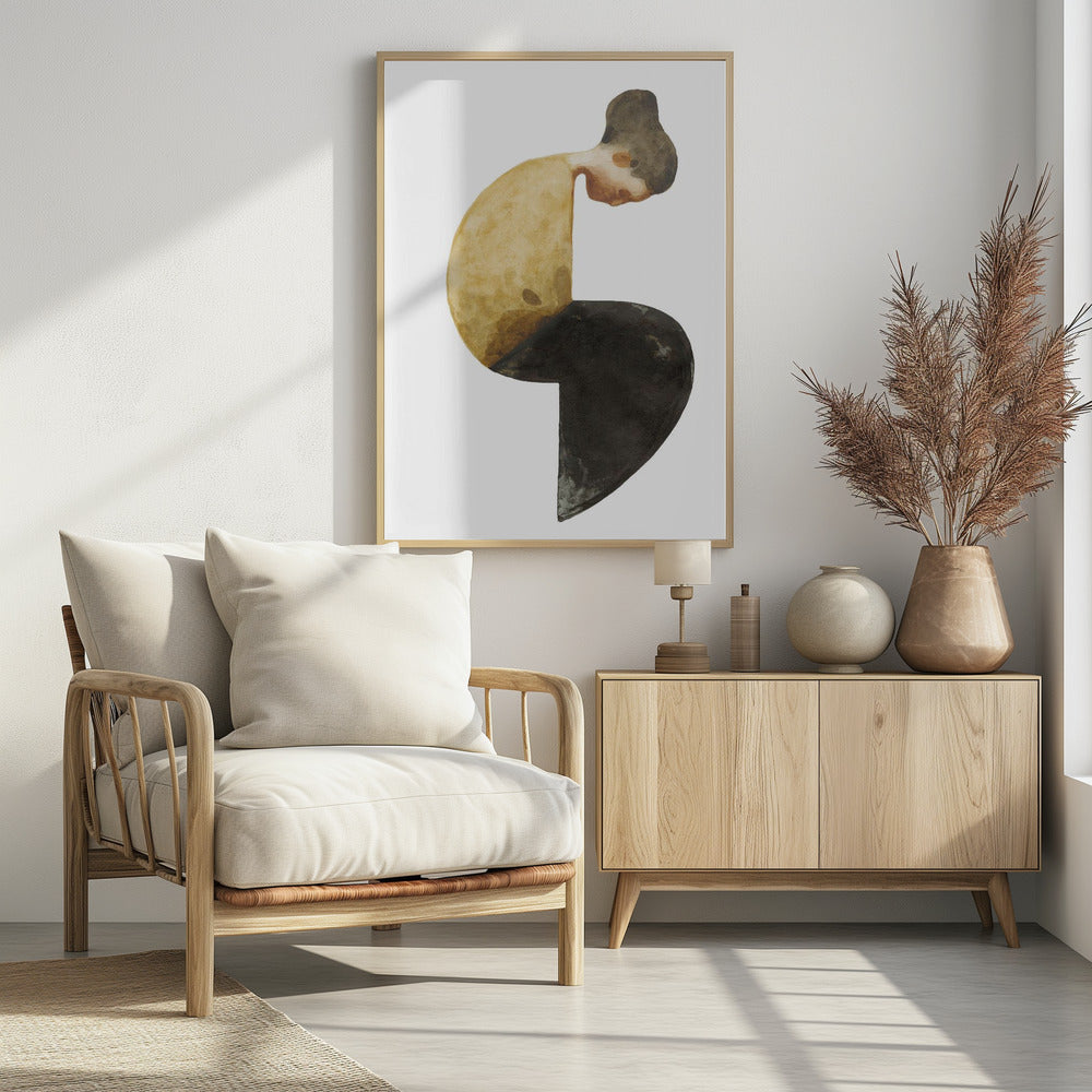 Zittende vrouw nr. 14 | Poster