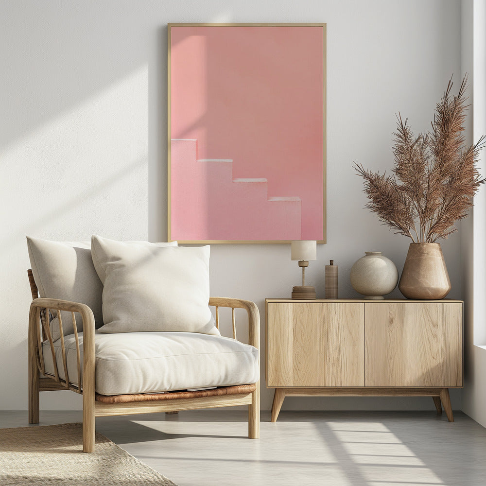 Muralla Roja in Pink II | Poster