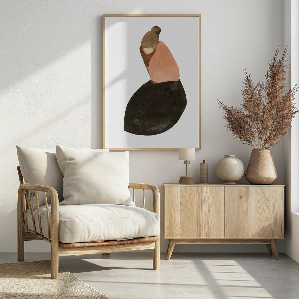 Zittende vrouw nr. 13 | Poster