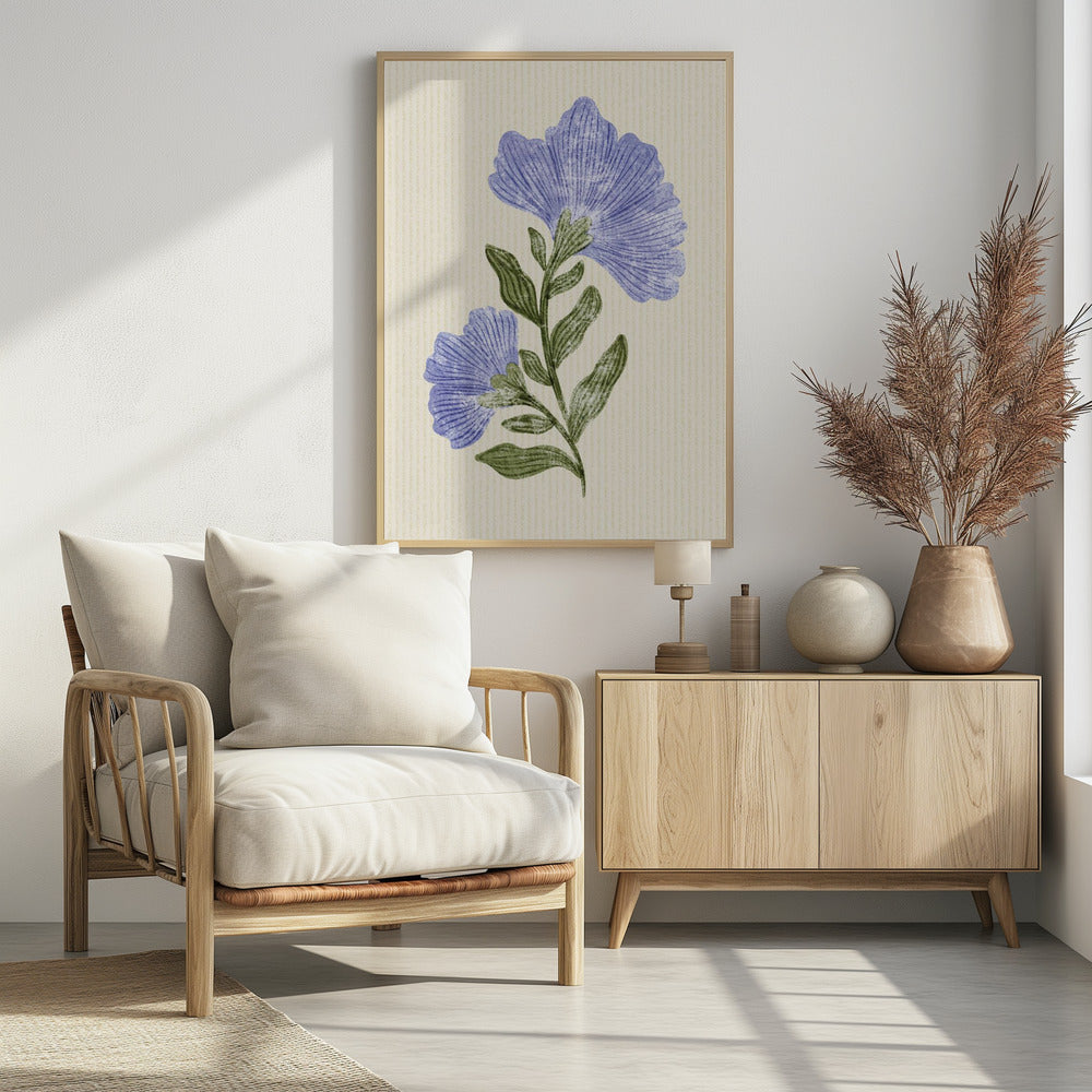 Vintage Bloem | Poster