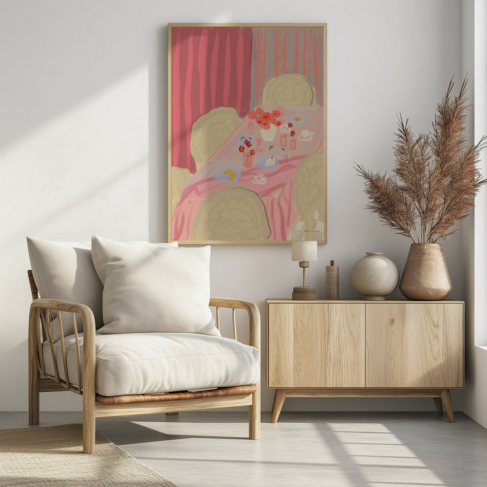 Rosé Table | Poster