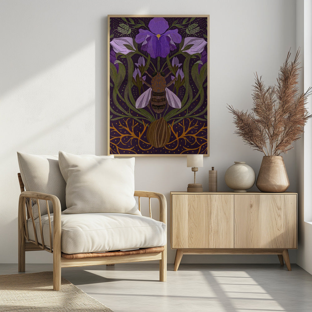 Bij en Iris | Poster