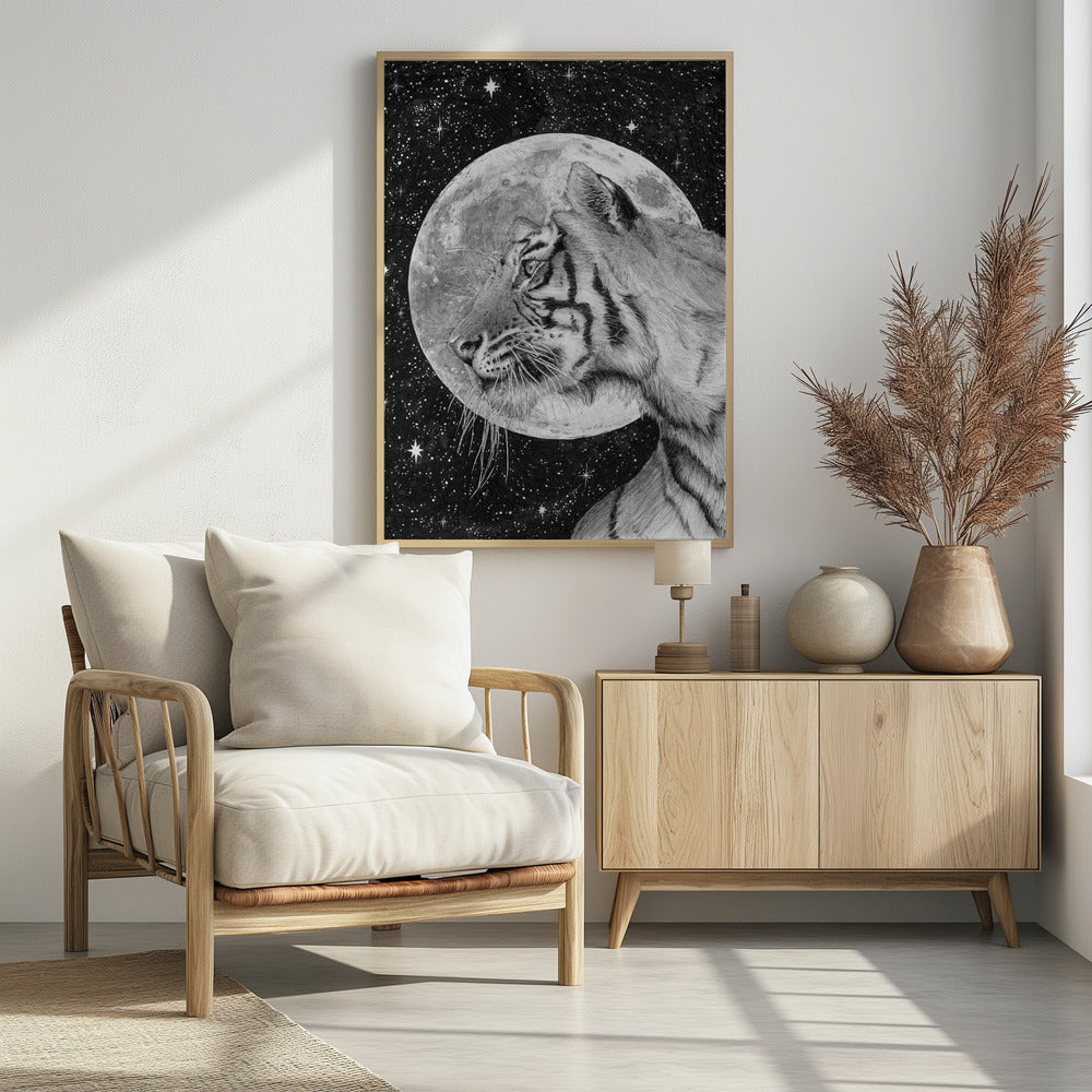 Maan en Tijger Origineel | Poster