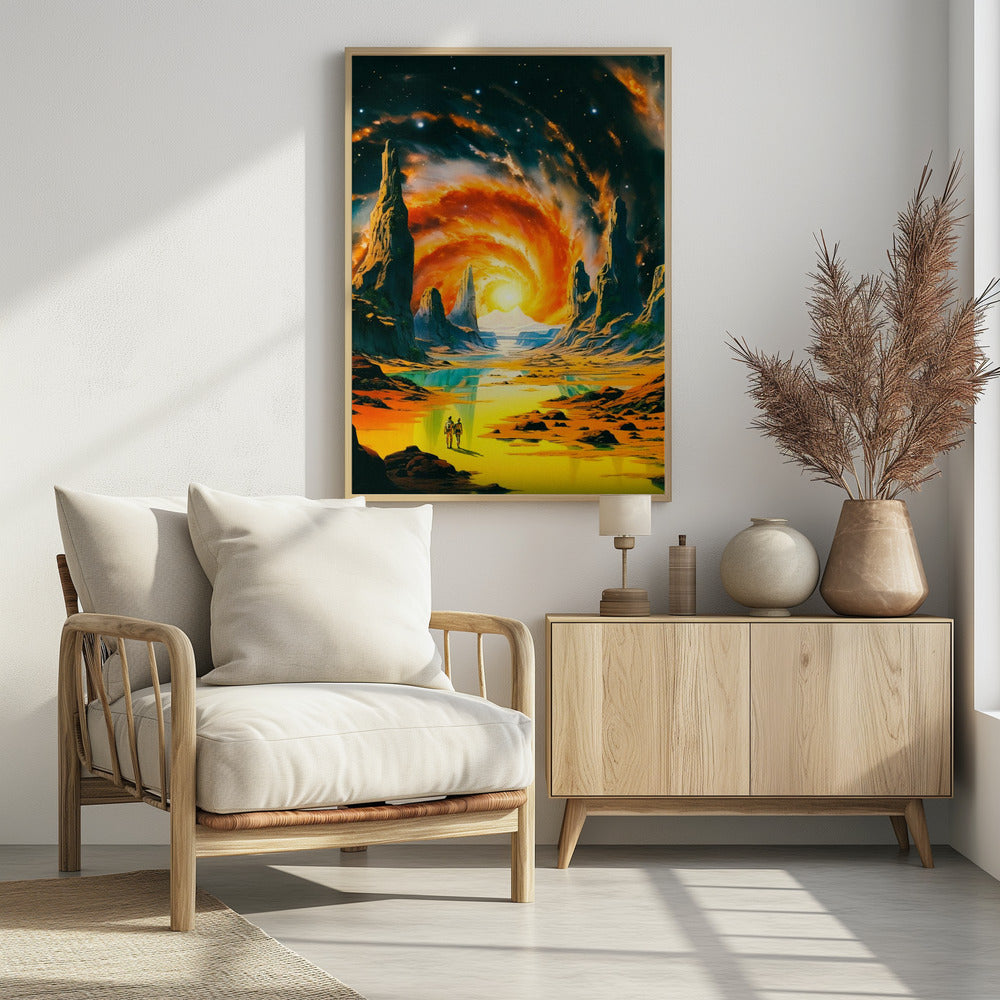 Romantische Ruimtewandeling | Poster