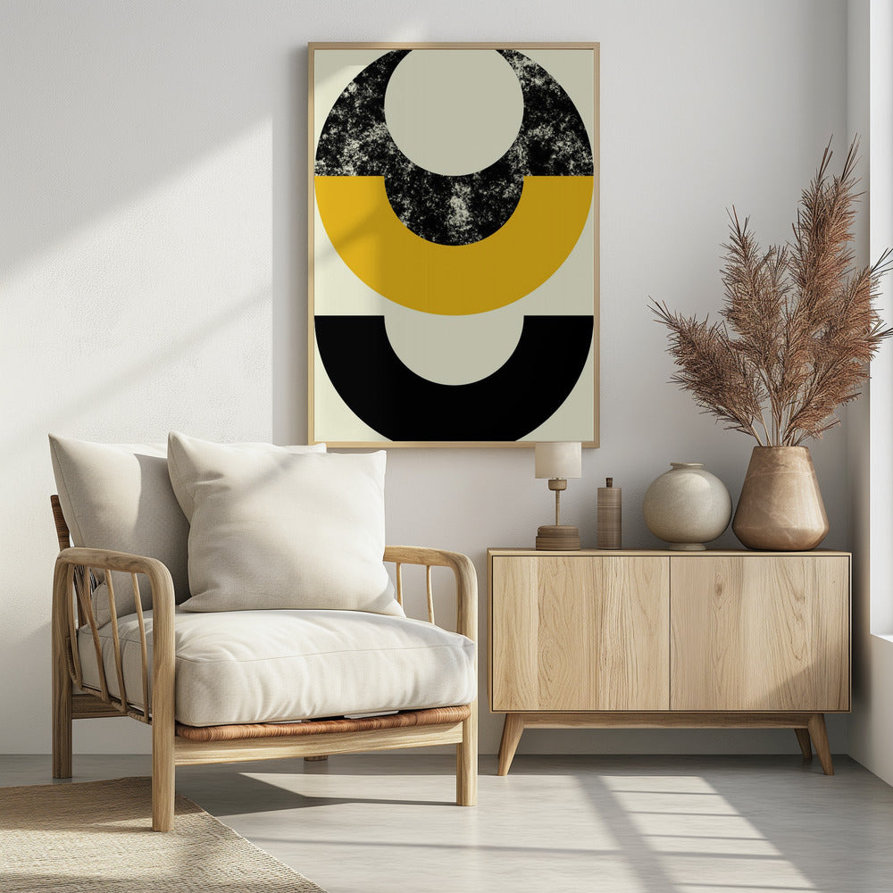 Symmetrische zonsverduistering | Poster