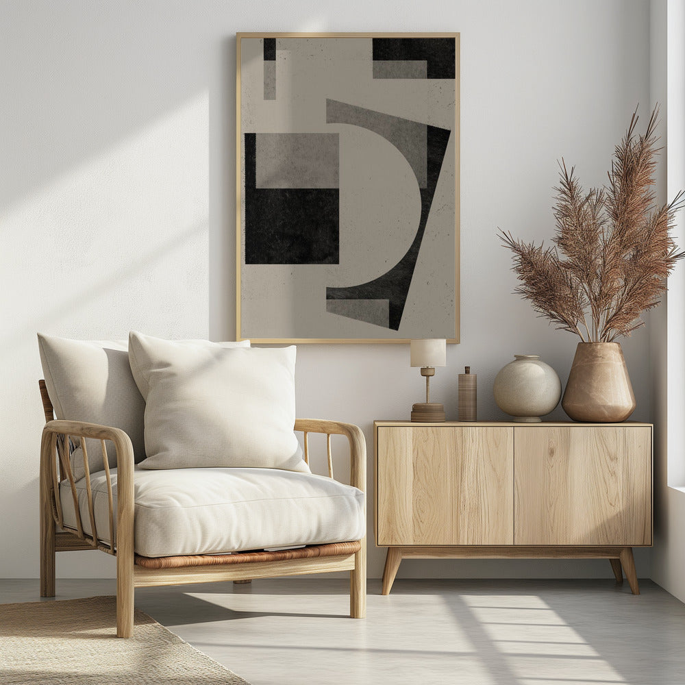 Geometrische fluisteringen | Poster