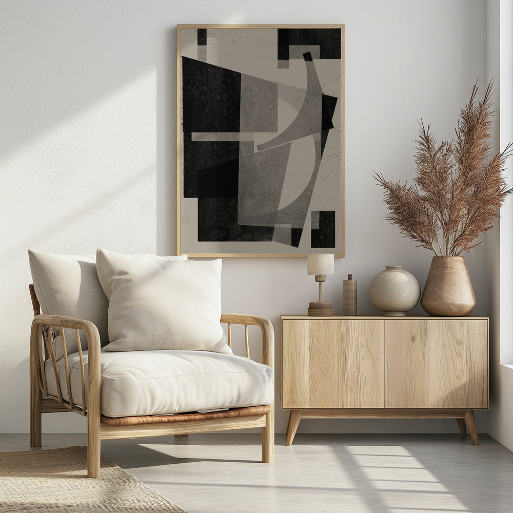 Geometrische schaduwen | Poster