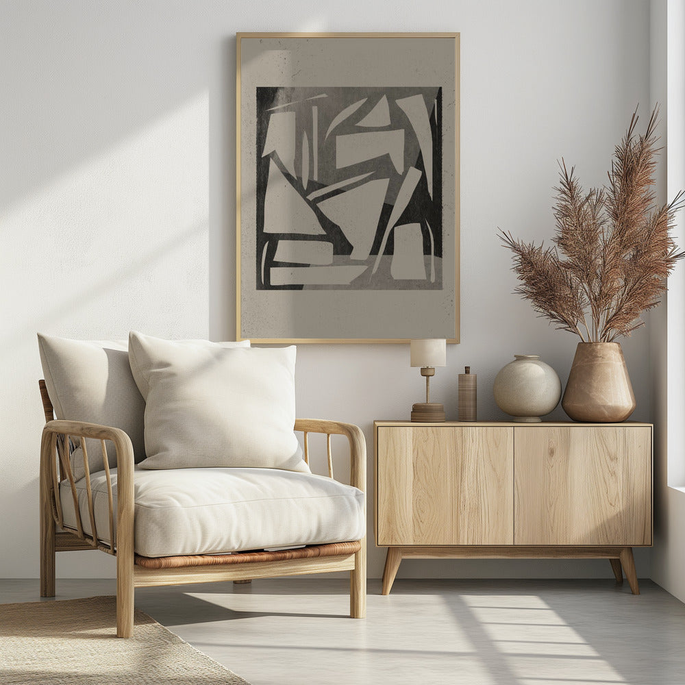 Geometrische schaduwen | Poster