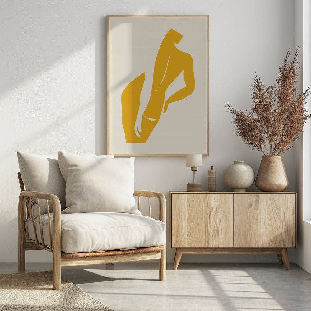 Gouden silhouet | Poster