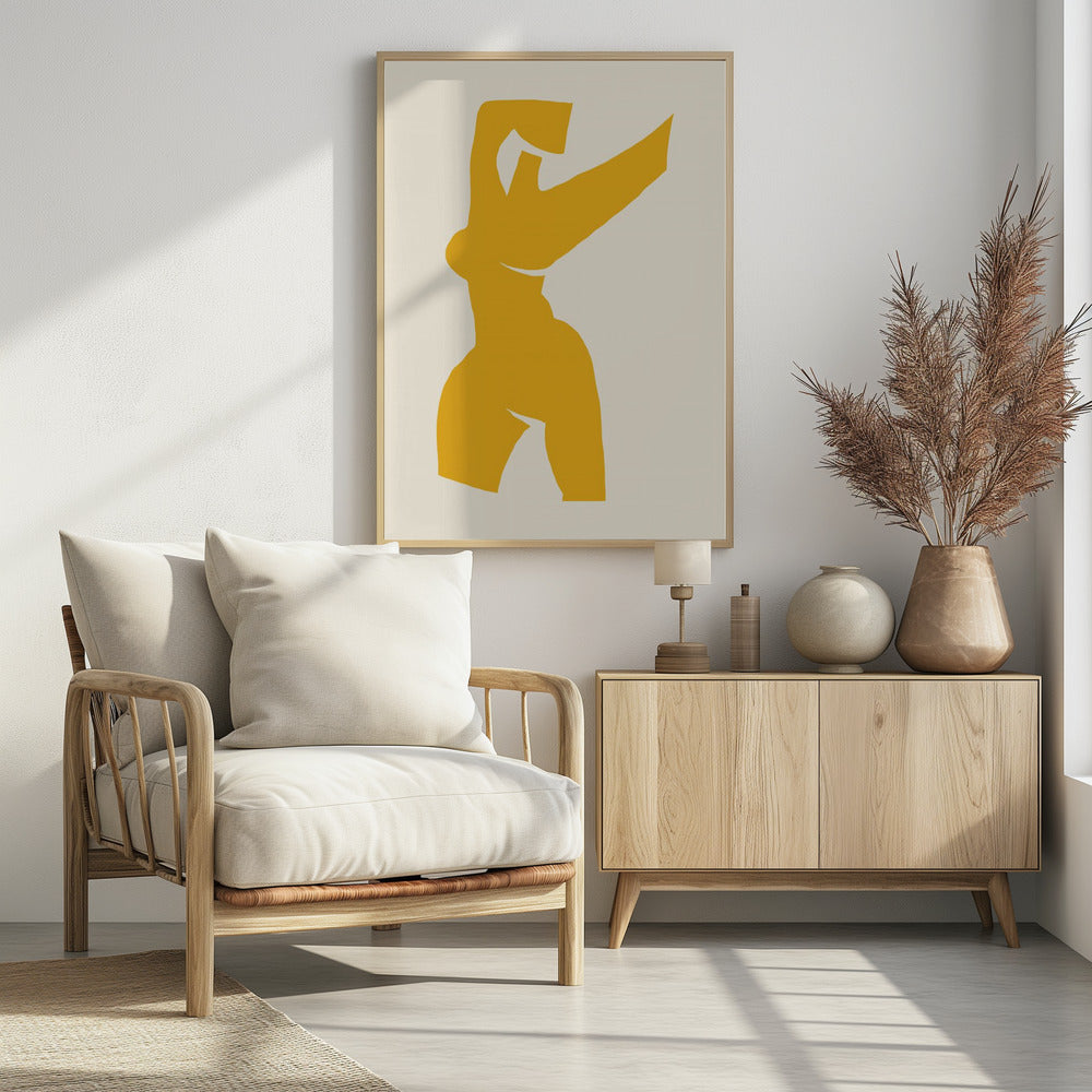De gele muze 02 | Poster