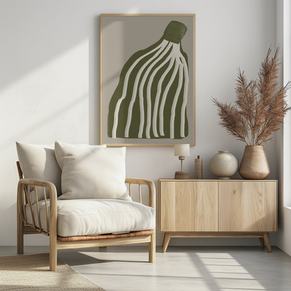 Moderne bloem | Poster