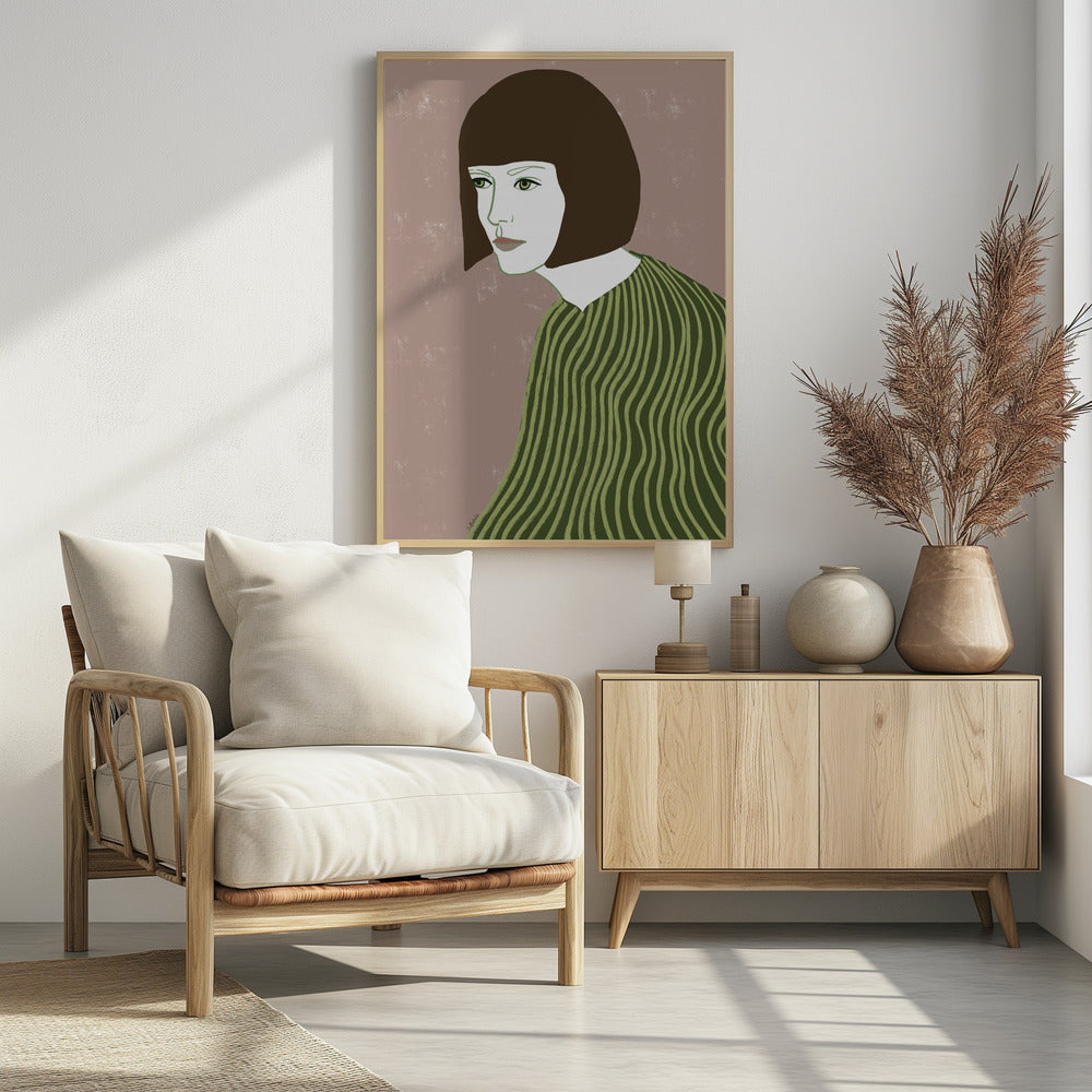 De brunette | Poster