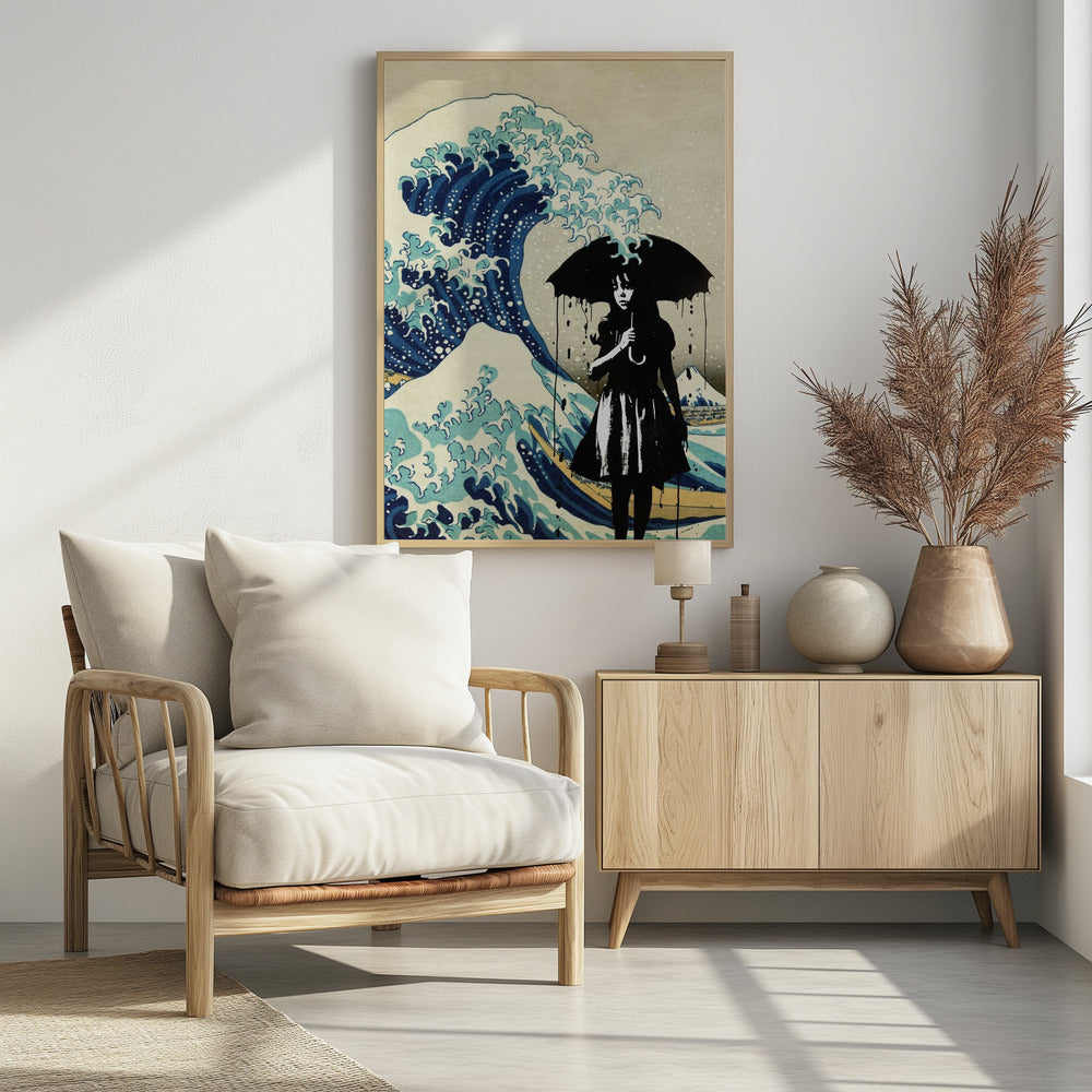 Onder de golf | Poster