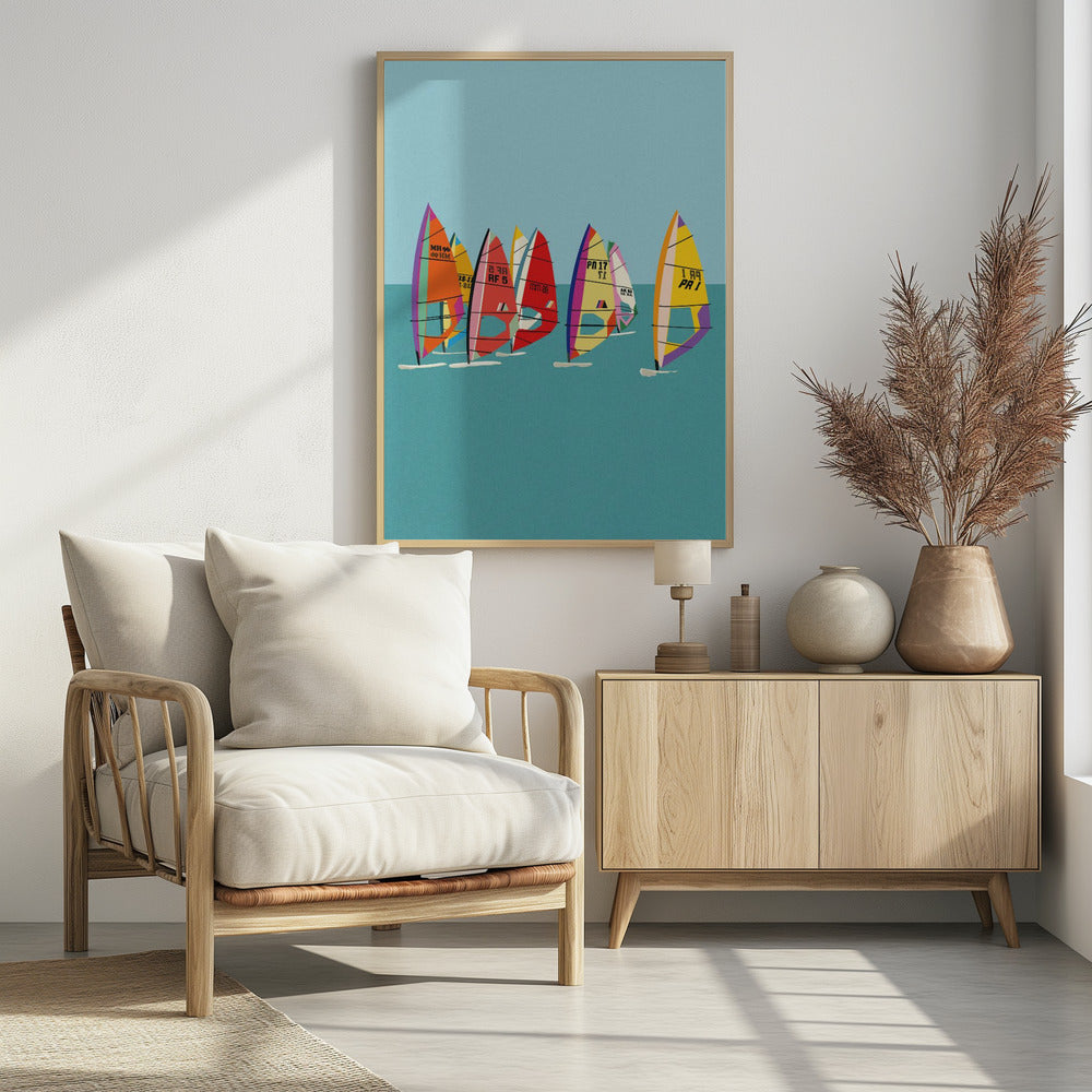 Baltic Sea Windsurfing | Poster