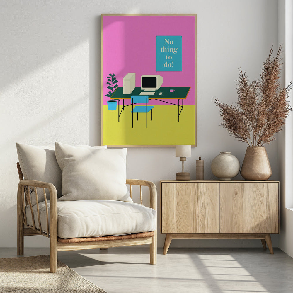 Niets te doen | Poster