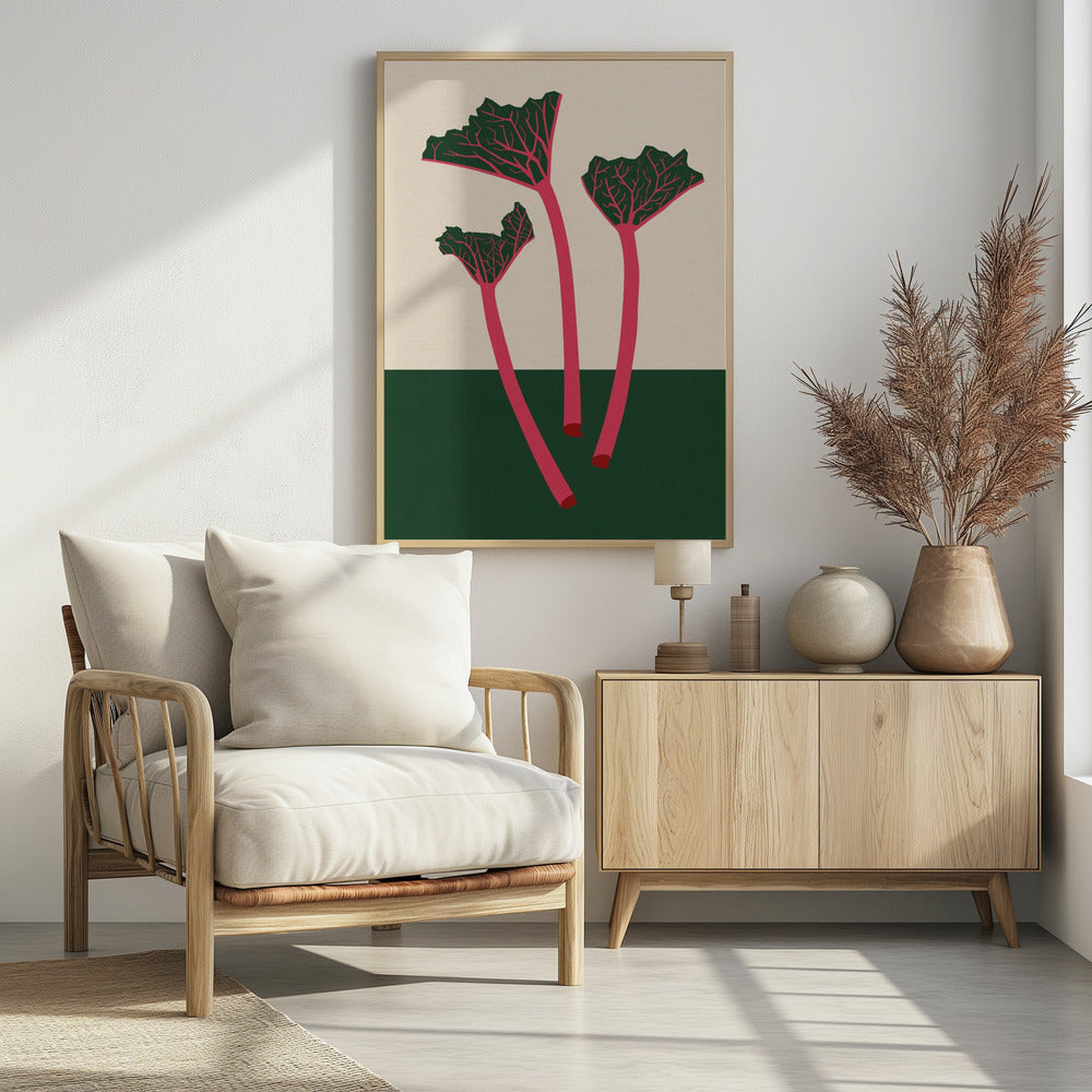 Zweedse tuinrabarber | Poster