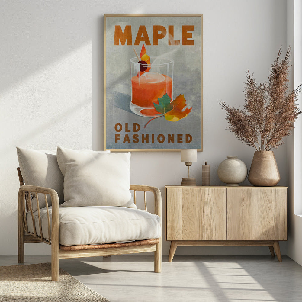 Esdoorn Old Fashioned Cocktail | Poster