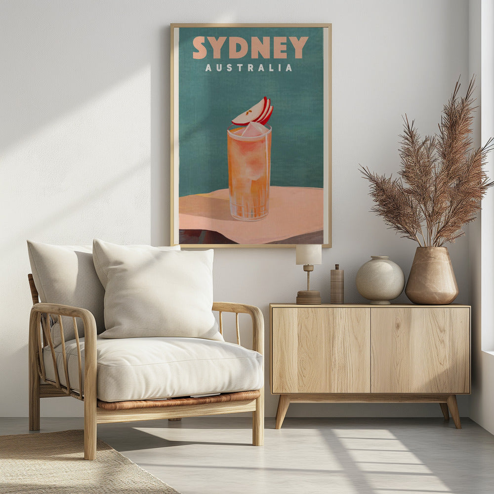 Sydney, Australië Cocktailbar Decor | Poster